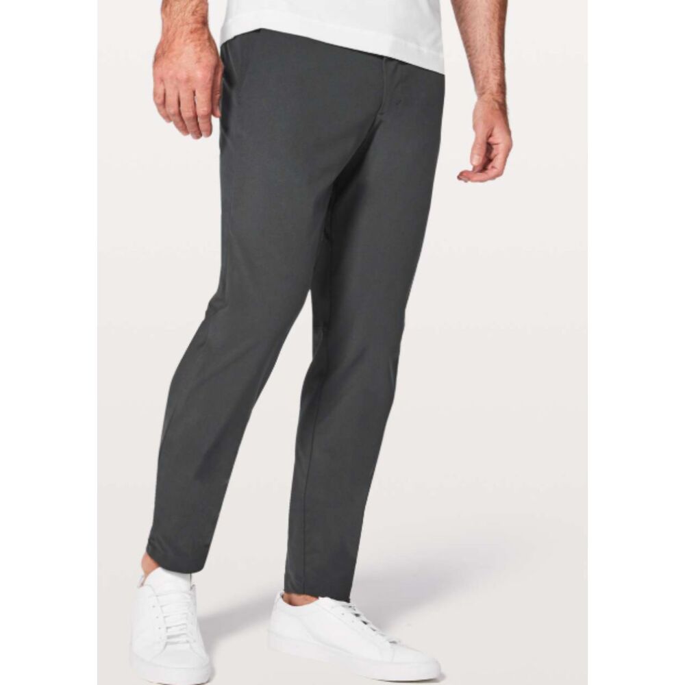 Lululemon Commission Pant Slim *Warpstreme, Obsidian, Size 38 (39x30)